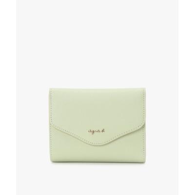agnès b. 財布 ミントグリーン agns b アニエスベー ミントグリーン 三つ折り財布｜Yahoo!フリマ（旧