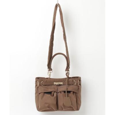 グッドグリーフ ショルダーバッグ ハンドバッグ 2WAY ナイロン 茶 ブラウン GOOD GRIEF!/グッド グリーフ】 Essential Pouches（その他バッグ）｜L