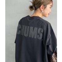 tシャツ 「WEB限定」「CHUMS/チャムス」 エアトレイル ストレッチ バックプリントTシャツ レディース メンズ