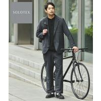 セットアップ SOLOTEX サマーオックス 2Bジャケット セットアップ/イージーパンツ テーラードジャケット メンズ