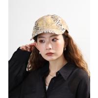 キャップ 帽子 レオパード柄　ベースボールキャップ レディース | ZOZOTOWN Yahoo!店