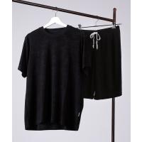 パジャマ 「Fruit of the loom」パイル ルームウェア/上下セット/半袖・ハーフパンツ メンズ レディース