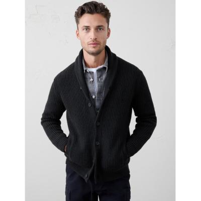 BANANA REPUBLIC ショールカラーカーディガン（メンズファッション