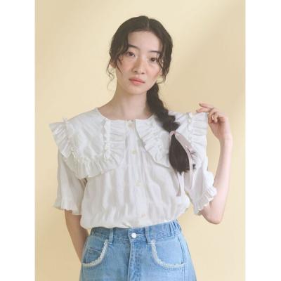 ビッグカラーブラウスの商品一覧 通販 - Yahoo!ショッピング