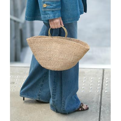 ajew（エジュー）　ラフィアバスケット　鞄　 カゴバッグ 在庫限りSALE30%OFF】【即納】 エジュー ajew 通販 The city basket
