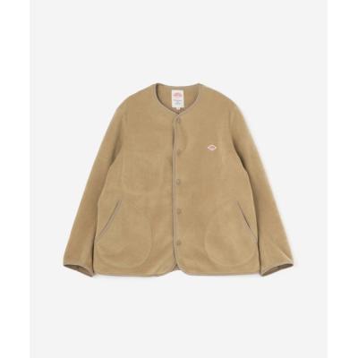 danton ダントン ウールモッサ ノーカラー ジャケット（レディース