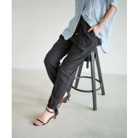 パンツ 「セミストレートシルエットで登場!!」RPタックジョガーパンツ レディース