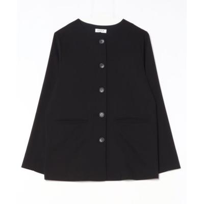 ノーカラージャケット 黒（MARW UNITED ARROWS）のおすすめ人気商品