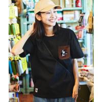 tシャツ 限定展開 CHUMS×FREAK'S STORE/チャムス 別注 ブービーバード ニットポケット クルーネック Tシャツ メンズ レディース