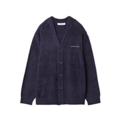 ジェラートピケ 26SS ニット カーディガン ロングパンツ F ブルー Amazon | [ジェラート ピケ] 【WhiteDay】リブカーディガン&チェック