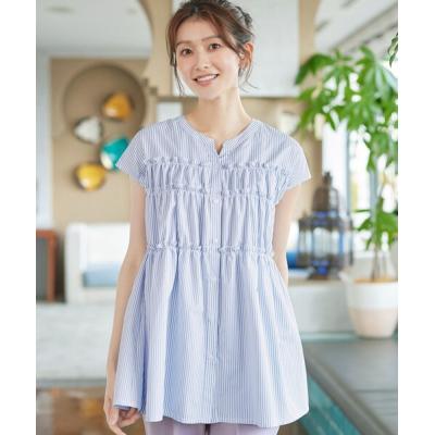 本日価格✩エリザベッタフランキ✩レースフリルチュニックトップス フリル チュニックのおすすめ人気ランキングTOP100 - Yahoo!ショッピング
