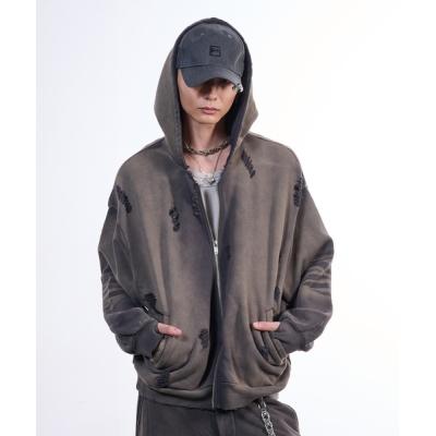 ヴィンテージ加工パーカー（メンズトップス） | ファッション の商品
