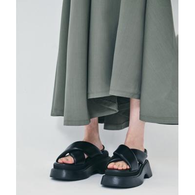 完売品【STUSSY】新品 24cm 厚底サンダル ブラック STUSSY サンダル（ファッション）の商品一覧 通販 - Yahoo!ショッピング