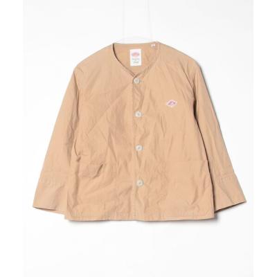 danton ダントン ウールモッサ ノーカラー ジャケット（レディース