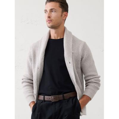 BANANA REPUBLIC ショールカラーカーディガン（メンズファッション