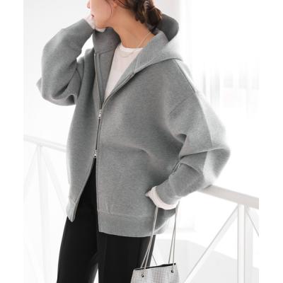 【未使用】JOURNAL STANDARDrelumeグレー ジップアップコート ジップアップブルゾン レディース（JOURNAL STANDARD relume）の商品