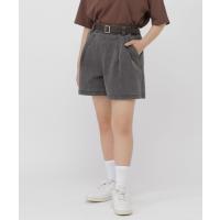 ワイドパンツ パンツ アソートベルトキュロットパンツ/AND YUA ANY/647269 キッズ 子供服 女の子