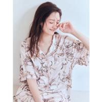パジャマ ルームウェア ブライトカットソースカーフ開襟シャツ レディース | ZOZOTOWN Yahoo!店