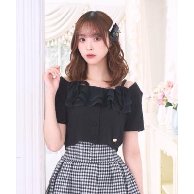 【新品未使用】 WILLFULLY オフショルダーフリルトップス willfully（レディースその他トップス）｜トップス | ファッション の
