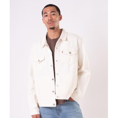 【美品】Levi's 白 デニムジャケット リーバイス デニムジャケット 白（メンズファッション