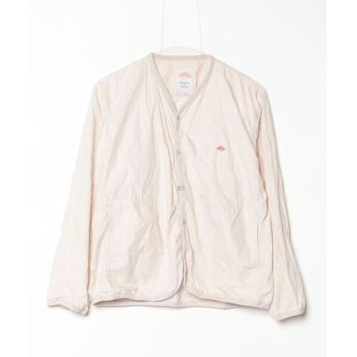 danton ダントン ウールモッサ ノーカラー ジャケット（レディース