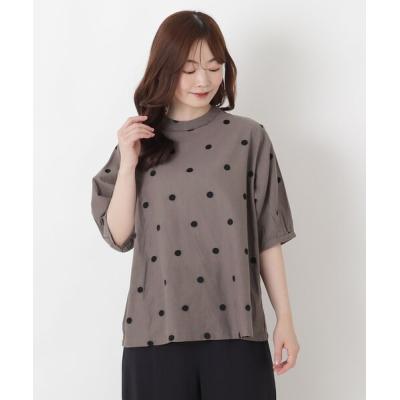 ドット ブラウス（色：グレー系）の商品一覧 通販 - Yahoo!ショッピング