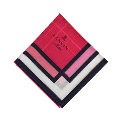 ハンカチ らんきゅう様 ハンカチ らんきゅう様 ハンカチ らんきゅう様 LANVIN en Bleu