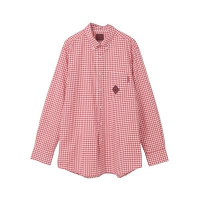 ギンガムチェック シャツ（色：ピンク系）の商品一覧 通販 - Yahoo