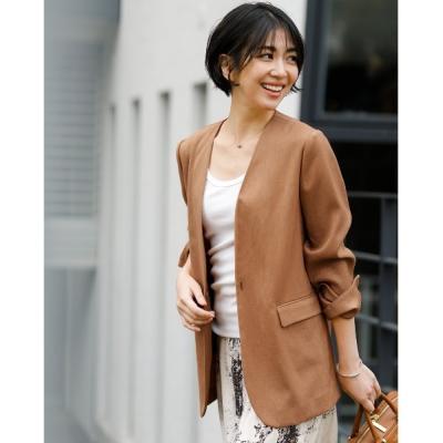 ノーカラー ジャケット 麻の商品一覧 通販 - Yahoo!ショッピング