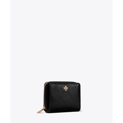 TORY BURCH レディース二つ折り財布（色：ブラック系）｜財布