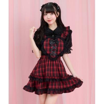 ハートエプロン（ファッション）（色：ブラック系）の商品一覧 通販