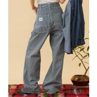 ワイドパンツ ジーンズ デニム デニムパンツ LOOSE FALRE PAINTER/ルーズフレアペインターデニムパンツ DUNGAREES「セットアップ対応」 レディース | ZOZOTOWN Yahoo!店