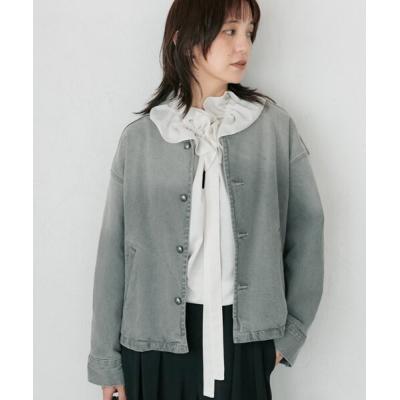ノーカラーデニムジャケット（ファッション）のおすすめ人気商品一覧