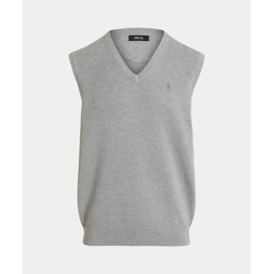 POLO RALPH LAUREN メンズ前開きべスト、ジレ｜トップス｜ファッション