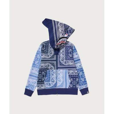 A BATHING APE メンズパーカー（色：レッド系）｜トップス