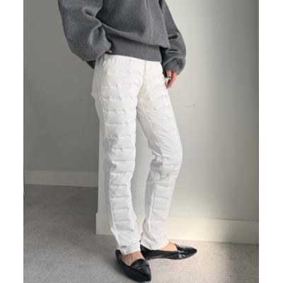 ダウンパンツ レディース（色：ホワイト系）のおすすめ人気商品一覧