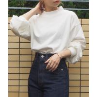 tシャツ 「ZOZO限定アイテム」モックネックボリューム袖ロンT レディース | ZOZOTOWN Yahoo!店