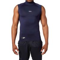 tシャツ Tシャツ メンズ UAヒートギアアーマー コンプレッション スリーブレス モックネック シャツ（ベースボール/メンズ） | ZOZOTOWN Yahoo!店
