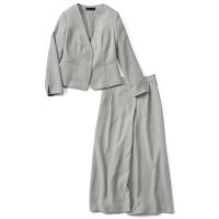 スーツ ジャケット IEDIT 上品な輝きの大人ツイードジャケット ...