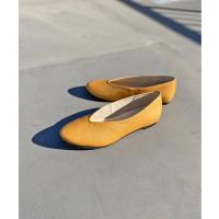 パンプス Vカット レザーフラットシューズ/6213 | ZOZOTOWN Yahoo!店