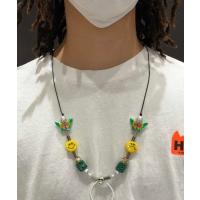 ネックレス メンズ EvaeMob+SALUTE/エヴァ―モブ+サルーテ/Smily Pearl Necklace/スマイリーネックレス | ZOZOTOWN Yahoo!店