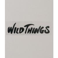 ステッカー メンズ 「WILDTHINGS/ワイルドシングス」CUTTING LOGO STICKER カッティングロゴステッカー | ZOZOTOWN Yahoo!店