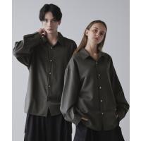 シャツ ブラウス メンズ 「CLEL」Balloon Sleeve Loose Regular Collor Shirt / バルーン袖ルーズレギュラ | ZOZOTOWN Yahoo!店