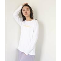 tシャツ Tシャツ レディース 「OP:オーピー」レディース オーバーシルエット フロッキー加工プリント ロングTシャツ | ZOZOTOWN Yahoo!店