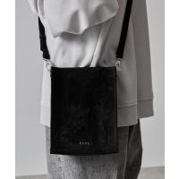ショルダーバッグ バッグ 【CLEL】Smooth Leather Square Shoulder Bag / スムースレザースクエアショルダーバッグ