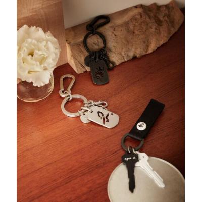 【早い者勝ち】美品【アニエスベー】キーリング 箱付き 黒にシルバー 希少 早い者勝ち】美品【アニエスベー】キーリング 箱付き 黒に
