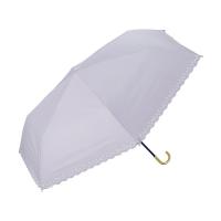 折りたたみ傘 レディース 遮光フラワーカットストライプ ミニ | ZOZOTOWN Yahoo!店