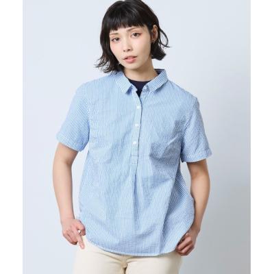 シアサッカー シャツ（レディースファッション） | ファッション の