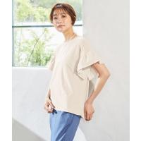 tシャツ Tシャツ レディース コットンリネンフロート カットソー | ZOZOTOWN Yahoo!店