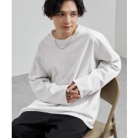 tシャツ リラックスルーズベーシックT オーバーサイズ ラスティックコットン L/Sカットソー メンズ レディース